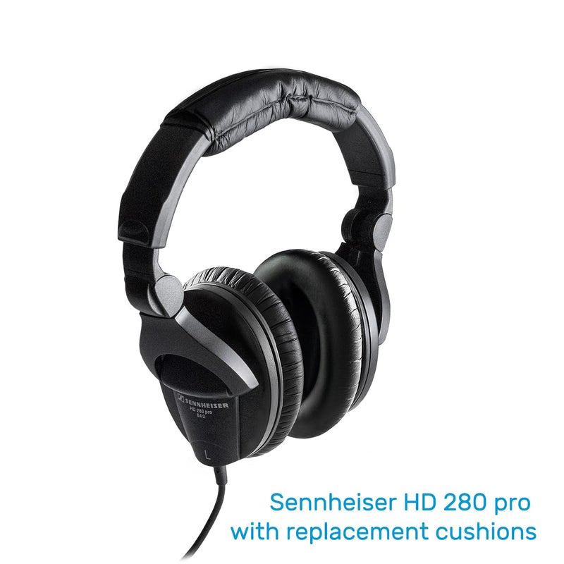 SCROY Headband Compatible with Sennheiser HD280 Earpads and Headband Pad Kit Replacement for HD 280 (PRO) HMD280 Ear Pads Headphones Cushion Padding Black (Headband only) - Image 4